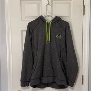 Light grey Adidas Hoodie